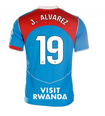 Atletico Madrid Julian Alvarez #19 Tredjetrøje Dame 2025-26 Kortærmet